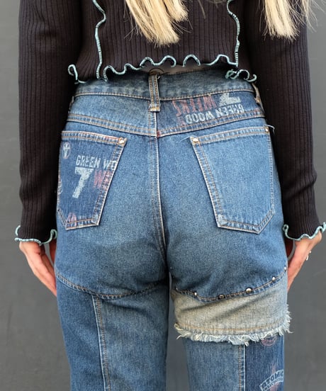 Vintage   Denim Design Frea Pants