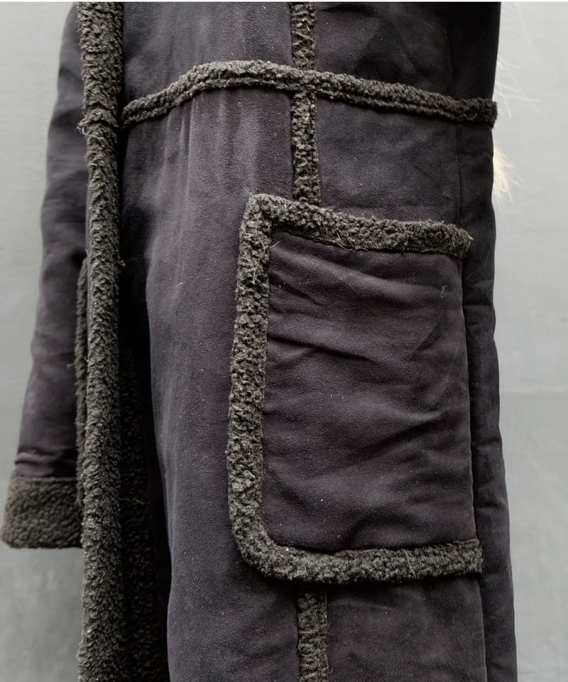 Vintage Fake Mouton Coat | Shury Vintage Fake Mouton Coat | Shury