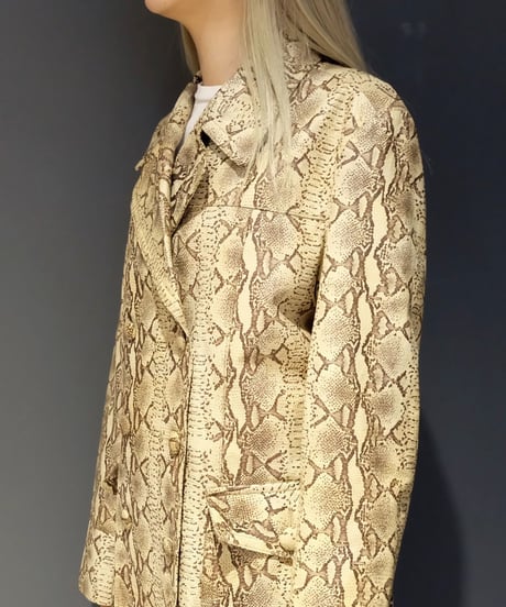 Vintage   Python Coat