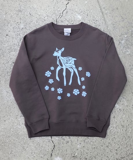 Labyrins   Bambi Sweat Charcoal/blue