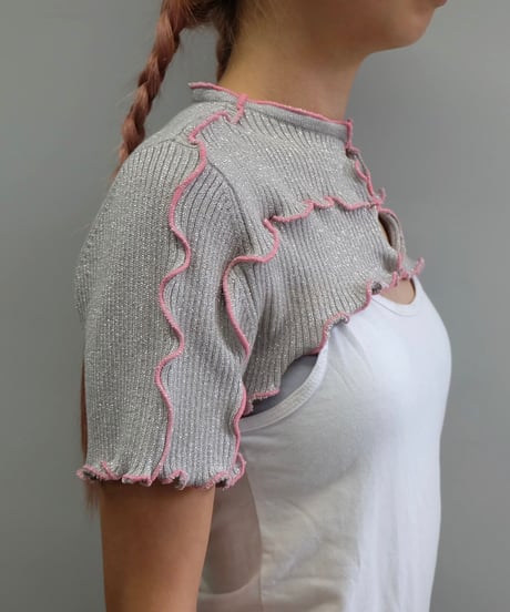 Remake Frill line Arm Tops