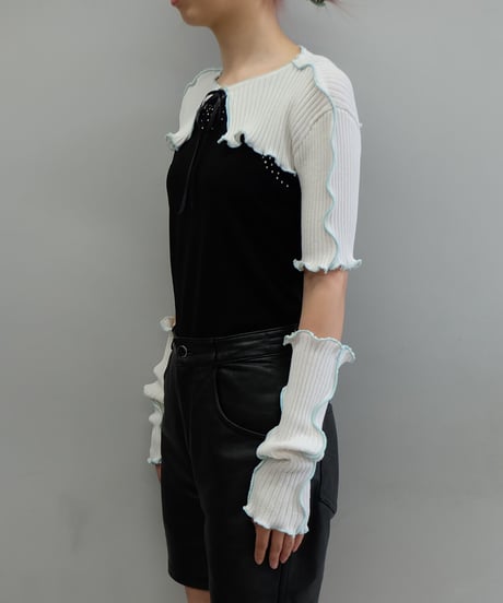 Remake Frill line Arm Tops