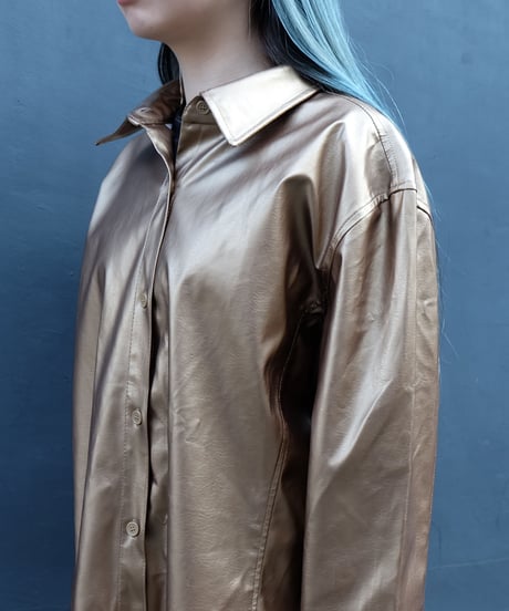 Vintage   Fake Leather Shirts