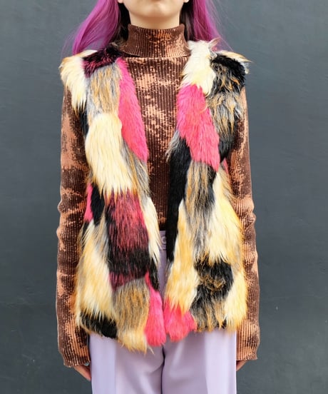 Vintage   Fake Fur Vest