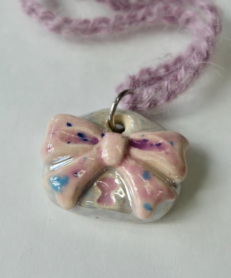 Labyrins x Sugascoop Ceramic necklace 11