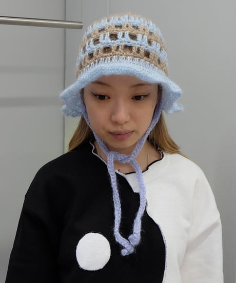 Labyrins   Mohair Knit Hat Himo