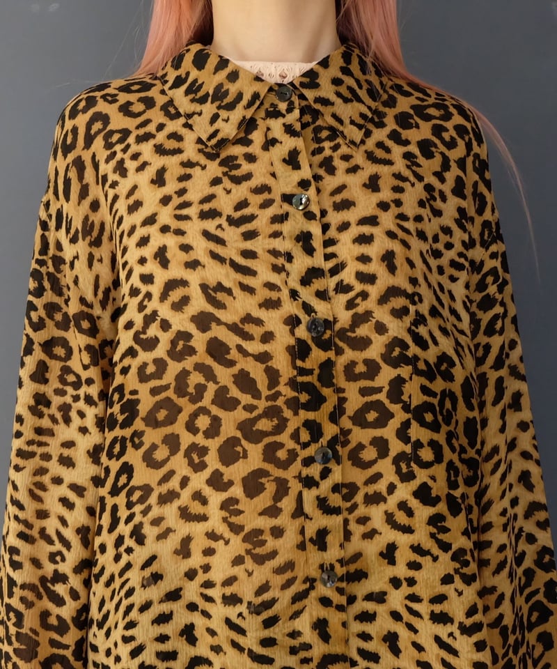 [Rare] 00s L.G.B. leopard print shirt 名作 Vintage Leopard Shirt | Shury