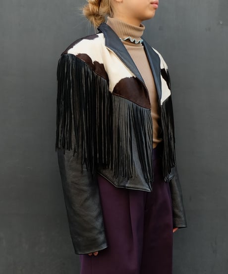 Vintage  Design Leather Jacket