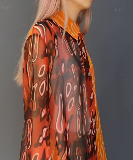 Vintage   See-through Shirt