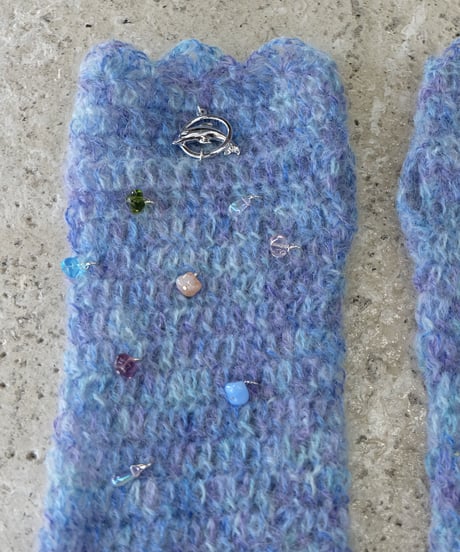 Labyrins Mohair Knit Glove 3