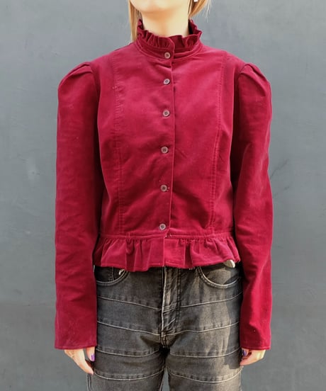 Vintage   Velours Shirt