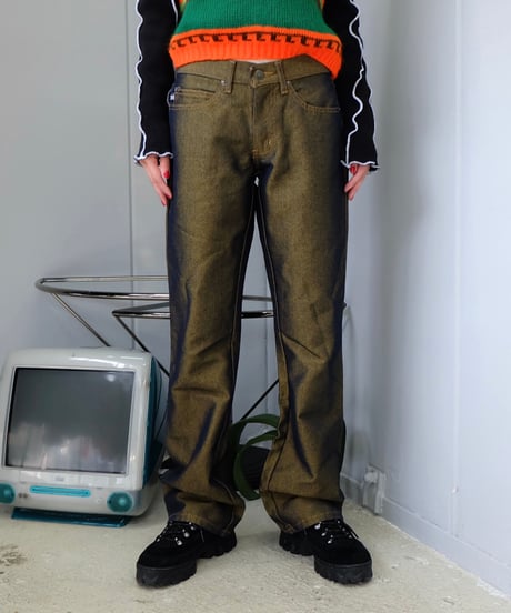 Vintage  Shiny Pants