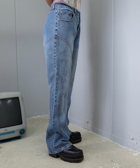 Vintage   Denim Frea Pants 4