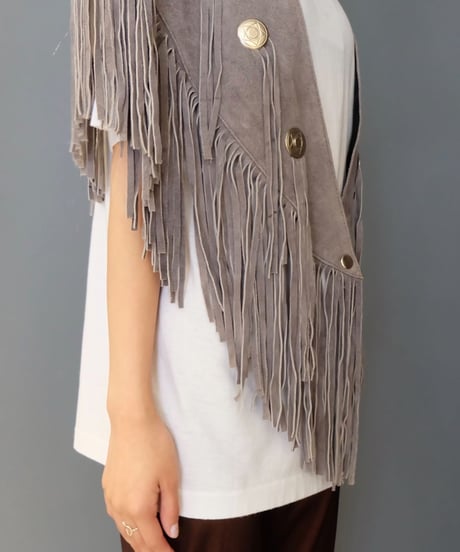 Vintage   Fringe Cape