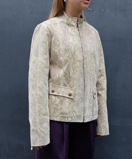 Vintage    Python Jacket