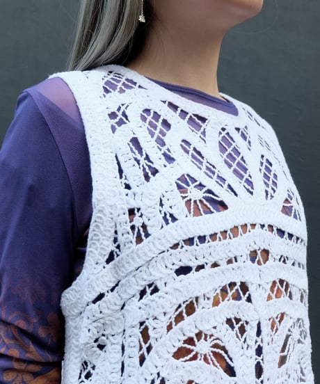 Vintage   Lace Vest