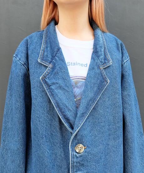 Vintage   Denim Tailored Jacket