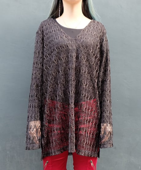 Vintage   Mesh  Tops
