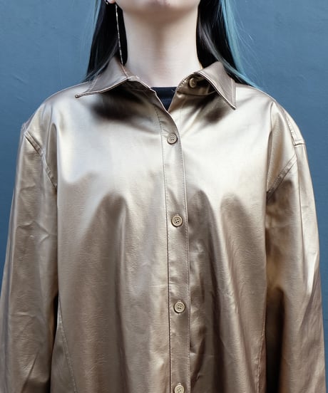 Vintage   Fake Leather Shirts