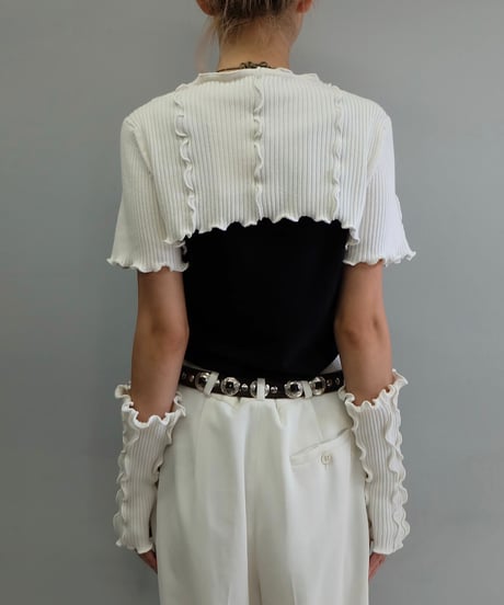 Remake Frill line Arm Tops