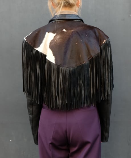 Vintage  Design Leather Jacket