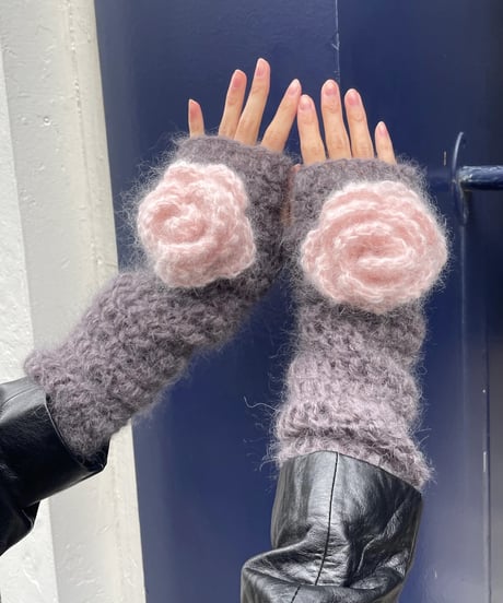 Labyrins   Mohair Armwarmer 1