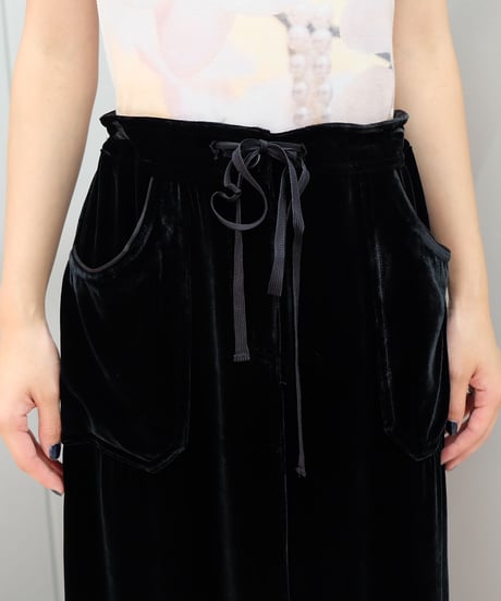 Vintagde   Velours Skirt