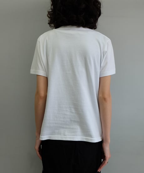 Labyrins RIBBON Tshirt White(Pink)