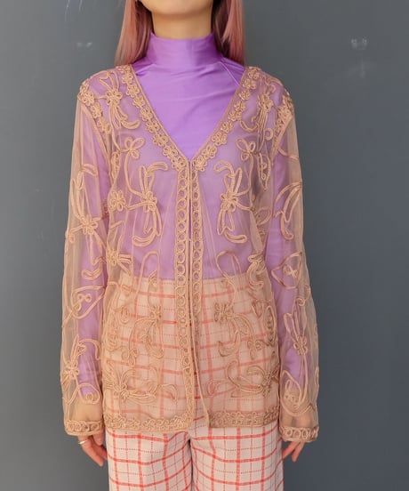 Vintage   See-through Tops