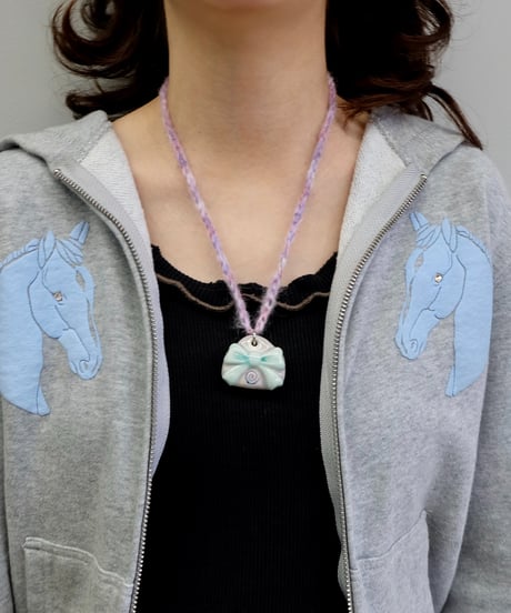 Labyrins x Sugascoop Ceramic necklace 13