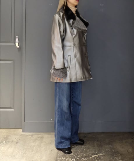 Vintage   Fake Leather Jacket