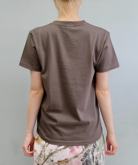 Labyrins  Two Dolphin Tshirt Brown