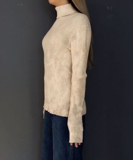 Vintage Bleach Turtle Knit 2 