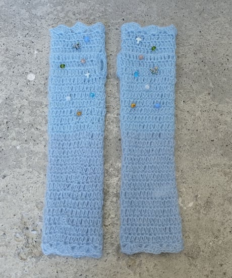 Labyrins Mohair Knit Glove