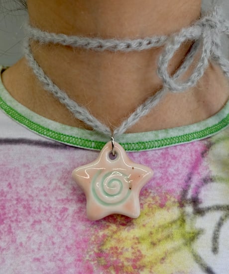 Labyrins x Sugascoop Ceramic necklace 4