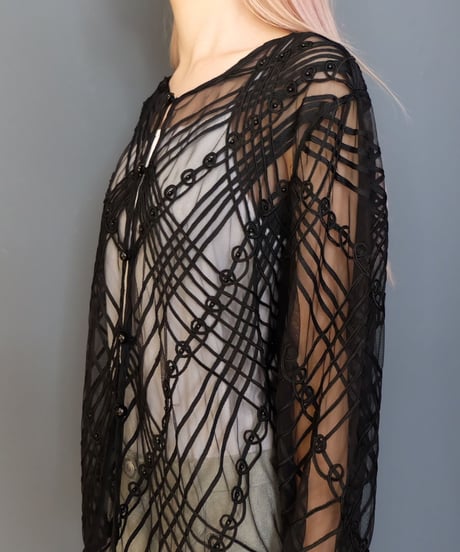 Vintage   See-through Tops