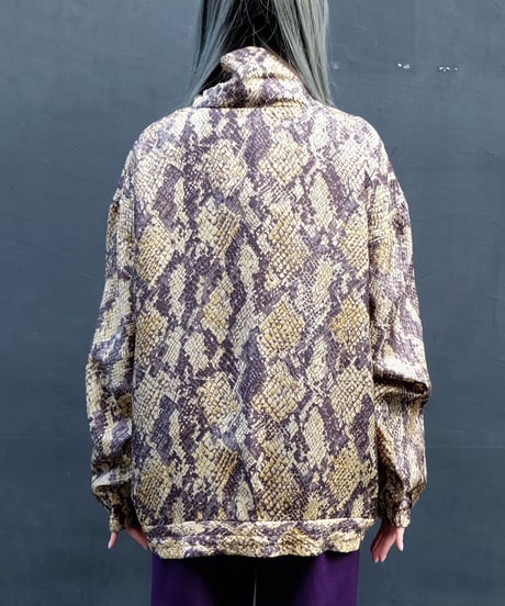 Vintage  Python Nylon Jacket