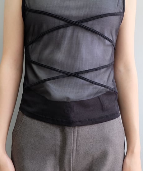 Vintage   See-through Tops