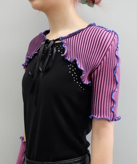 Remake Frill line Arm Tops