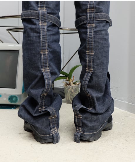 Vintage   Design Denim Pants