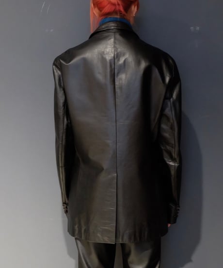 Vintage   Leather Tailored Jacket