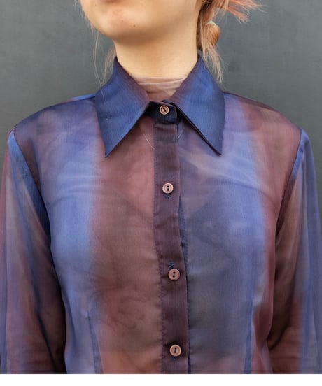 Vintage  See-through Shirt