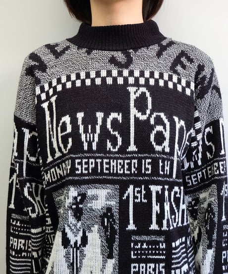 Vintage  Design Knit