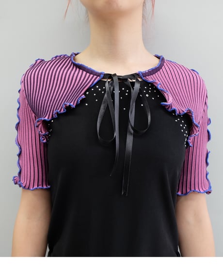 Remake Frill line Arm Tops