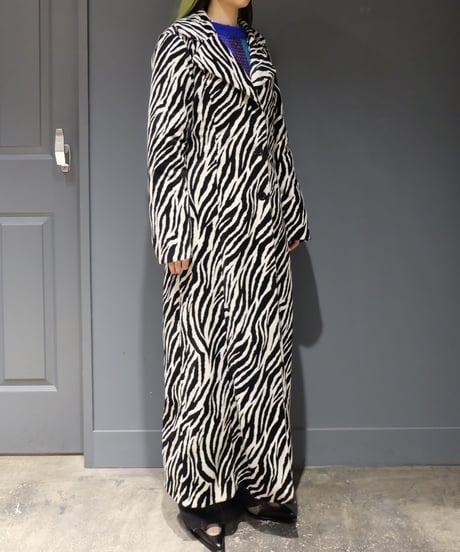 Vintage   Zebra Long Coat