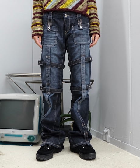 Vintage   Design Denim Pants