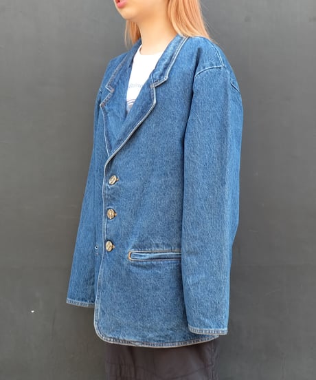Vintage   Denim Tailored Jacket