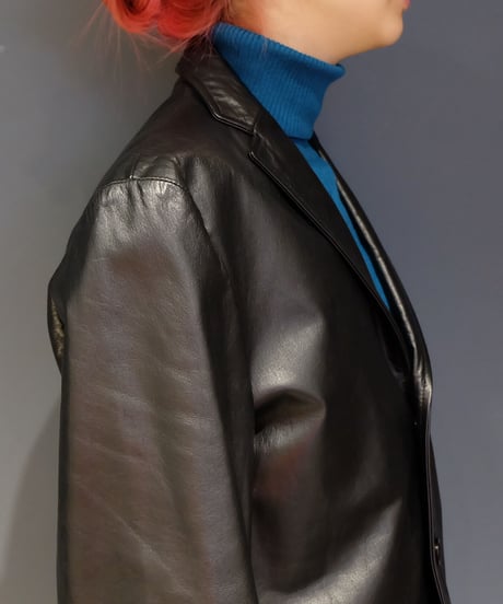 Vintage   Leather Tailored Jacket