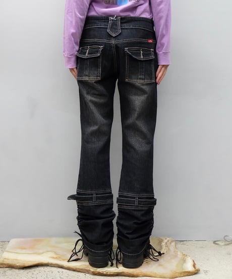 Vintage   Design Denim Pants