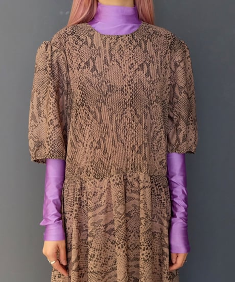 Vintage   Python Pleats Onepice